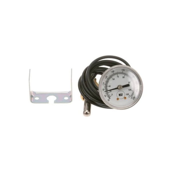 Allpoints 62-1114 Temperature Gauge; 20-220 Degrees F; Rear Jam Nut Mount